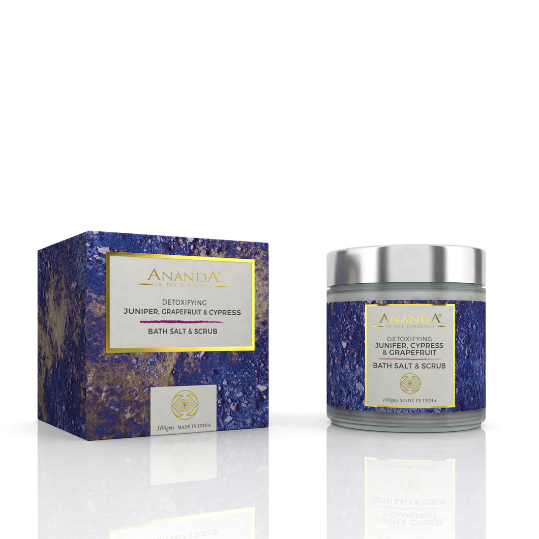 Detoxifying Bath Salt & Scrub - Juniper, Grapefruit, Cypress