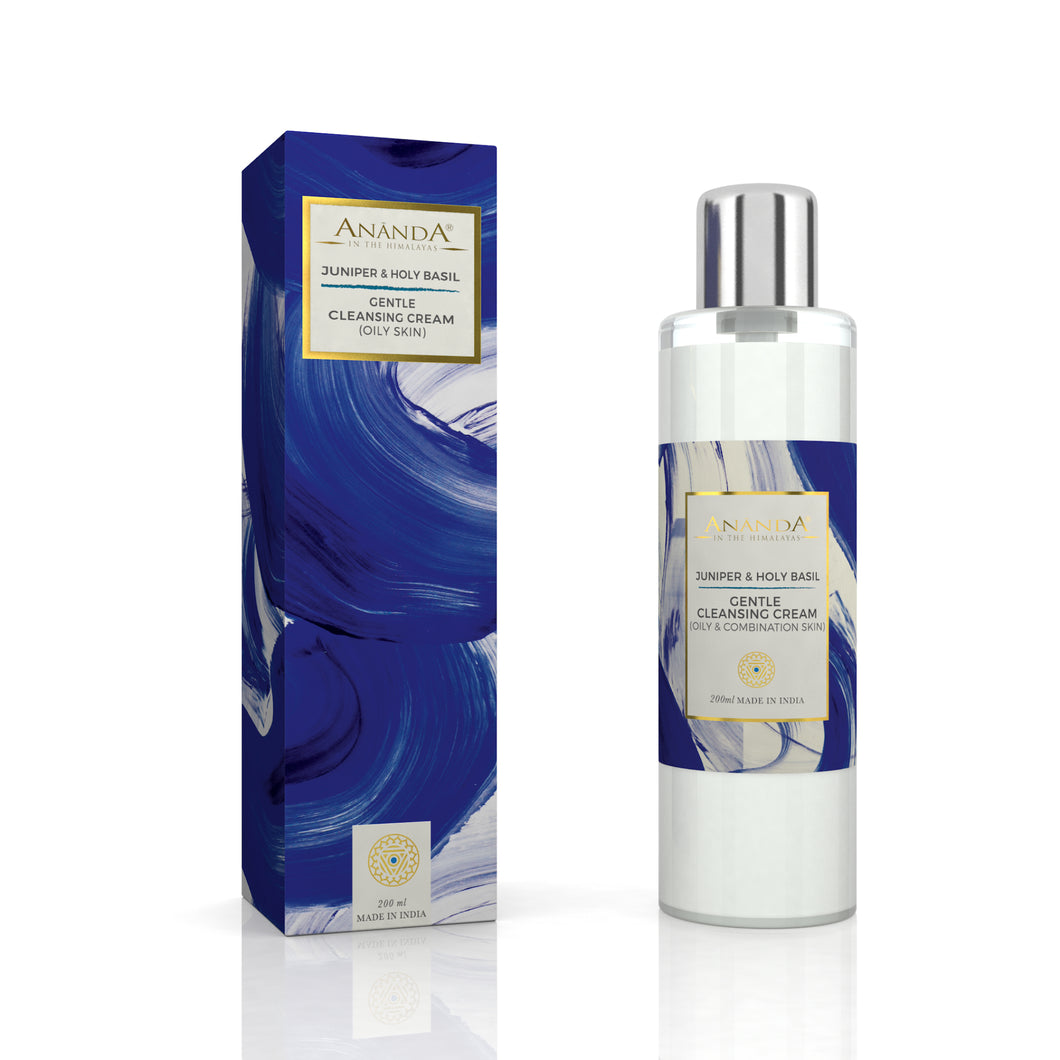 Gentle Cleansing Cream - Juniper, Holy Basil for Oily & Combination Skin