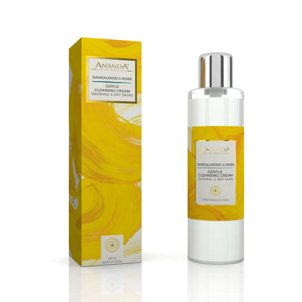 Gentle Cleansing Cream -Sandalwood, Rose for Normal & Dry Skin
